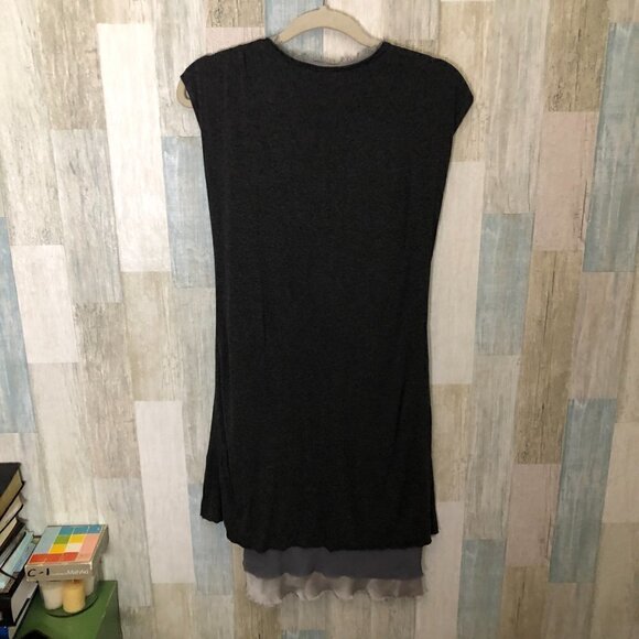 Anthropologie Dolan Twist Knot Silk Blend Dress - Asymmetrical Witchycore - Picture 3 of 11